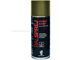 BALSPREJ vrchná univerzálna akrylová farba v spreji, RAL 6003 olivovo zelená mat, 400 ml