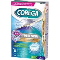Corega Whitening čistiace tablety 30 ks