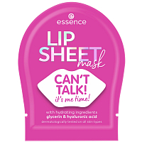 Essence plátýnková maska na rty 01 CAN`T TALK! it´s me time!, 1 kus