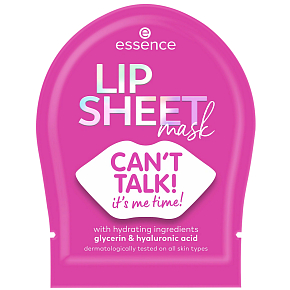 Essence plátýnková maska na rty 01 CAN`T TALK! it´s me time!, 1 kus