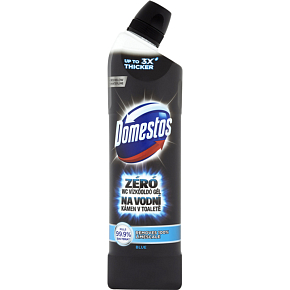 Domestos WC gél Zero Blue na vodný kameň, 750 ml