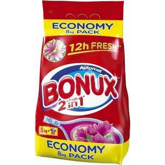 Bonux Natura Happy Lilac 2v1 prací prášok 8 kg