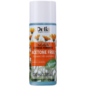 Delia Cosmetics Acetone Free bezacetónový odlakovač na nechty 100 ml