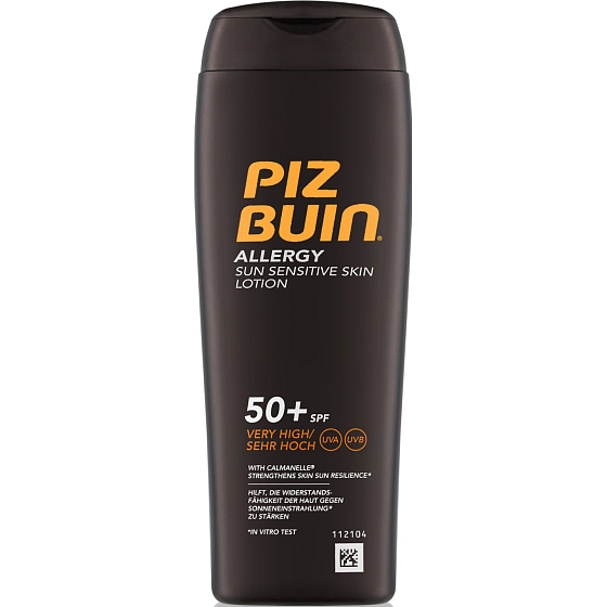 Piz Buin Allergy SPF50 mlieko na opaľovanie 200 ml