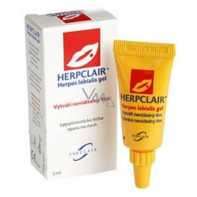Herpclair Herpes labialis gél 5 ml