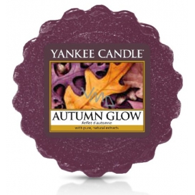 Yankee Candle Autumn Glow - Žiarivý jeseň vonný vosk do aromalampy 22 g
