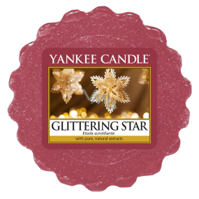 Yankee Candle Glittering Star - Žiarivá hviezda vonný vosk do aromalampy 22 g