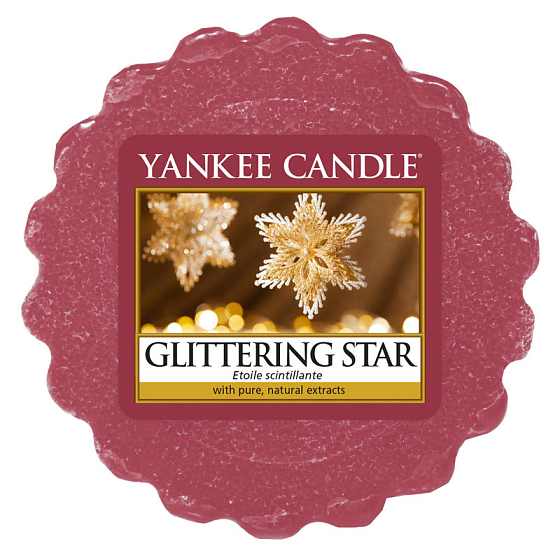 Yankee Candle Glittering Star - Žiarivá hviezda vonný vosk do aromalampy 22 g
