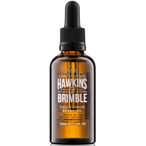 Hawkins & Brimble Elemi & Ginseng Beard Oil vyživujúci olej na fúzy a fúzy 50 ml
