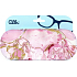 Albi Original Puzdro na okuliare plechové Mramor 15,7 x 6,2 x 3,2 cm