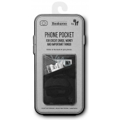 If Bookaroo Phone Pocket Puzdro - vrecko na telefón na doklady čierna 195 x 95 x 18 mm