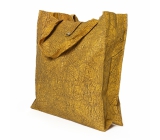 Albi Eko taška vyrobená z pratelného papiera skladacie - žltá 37 cm x 37 cm x 9,5 cm