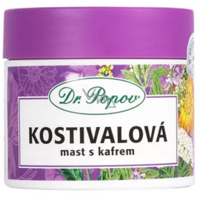 Dr. Popov Kostihojová masť s gáfrom na masáž stuhnutého pohybového aparátu 100 ml