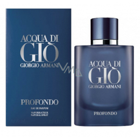 Giorgio Armani Acqua di Gioia Profond toaletná voda pre mužov 75 ml