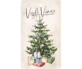 Bohemia Gifts Aromatická vonná karta Veselé Vianoce 11 x 6,3 cm