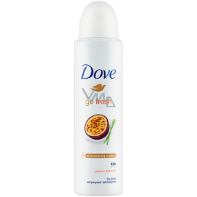 Dove Go Fresh Maracuja a citrónová tráva antiperspiračný dezodorant v spreji 150 ml