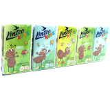 Linteo Kids Ant mini papierové vreckovky 3 vrstvy 10 x 10 kusov