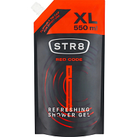STR8 Red Code Doypack sprchový gel pre mužov 550 ml