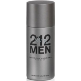 Carolina Herrera 212 Men deodorant sprej pre mužov 150 ml
