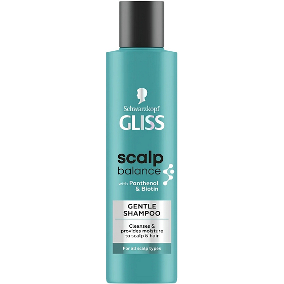 Gliss Scalp Balance jemný čisticí šampon, 200 ml