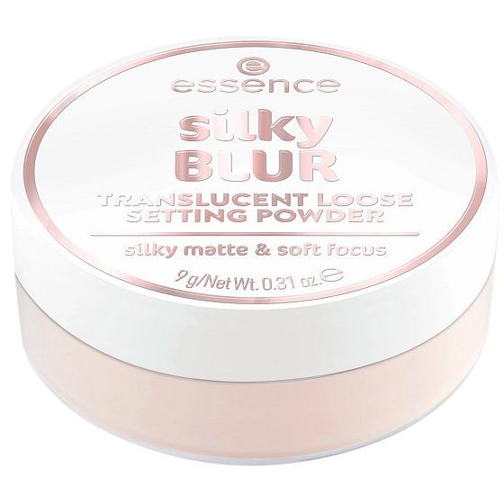 Essence sypký fixačný púder silky BLUR 10 TRANSLUCENT, 9 g