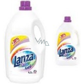 Lanza Color gél tekutý prací prostriedok na farebnú bielizeň 4,5 l + 2,25 l