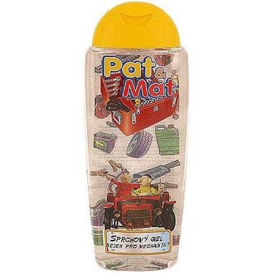 Bohemia Gifts Kids Pat a Mat - Mechanici s vôňou banánu sprchový gél pre deti 300 ml