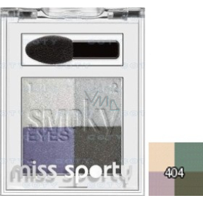 Miss Sporty Studio Colour Smoky Quattro očné tiene 404 Black Eyes 2,2 g