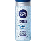Nivea Men Pure Impact sprchový gél na telo, tvár a vlasy 250 ml