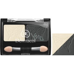 Dermacol Satin Duo Eye Shadow očné tiene 01 3 g