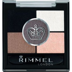 Rimmel London Glam Eyes HD očné tiene 023 Foggy Grey 3,8 g