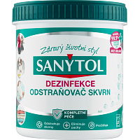 Sanytol dezinfekčný odstraňovač škvŕn na farebné prádlo, 450 g