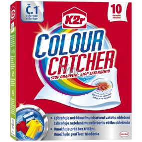 K2r Colour Catcher Stop zafarbenie prác obrúsky 10 kusov