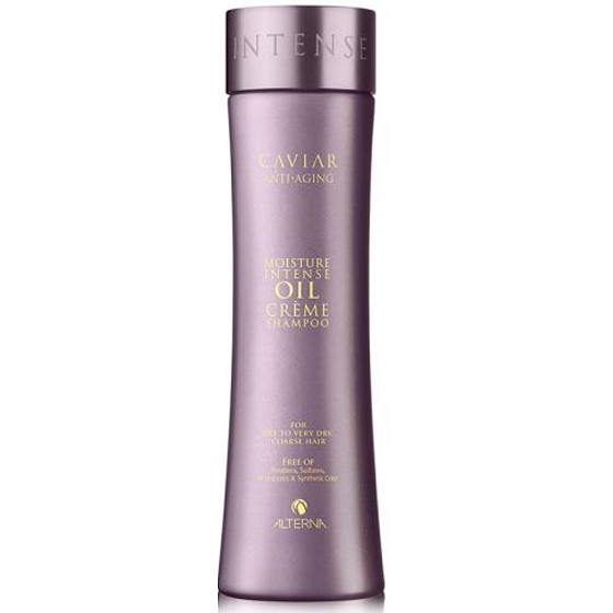 Alterna Caviar Moisture Intense Oil olejový kaviárový hydratačný šampón pre veľmi suché, hrubé, nepoddajné vlasy 250 ml