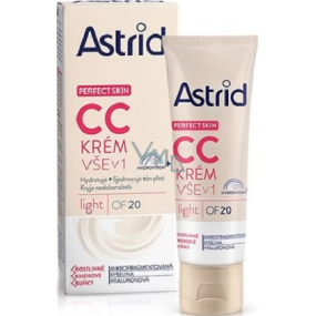 Astrid Perfect Skin CC krém všetko v 1 OF 20 Light 40 ml