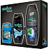 Palmolive Into the Wild sprchový gél Refresh + šampón Invig.+ Mennen stick, kozmetická sada