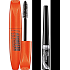 Rimmel London Scandaleyes Reloaded riasenka 001 Black 12 ml + Scandaleyes Bold vodoodolné očné linky 001 Black 2,5 ml, duopack