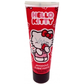 Hello Kitty Jahodová zubná pasta pre deti 75 ml