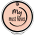 Essence My Must haves Highlighter Powder rozjasňovacie púder 01 Let It Glow 1,7 g