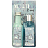 Bohemia Gifts Dead Sea Mŕtve more, Extrakt morských rias a soľou sprchový gél 200 ml + kúpeľová kúpeľ 200 ml + dekoračný obraz Milujem život, pretože .. 13 x 24 cm, kozmetická sada