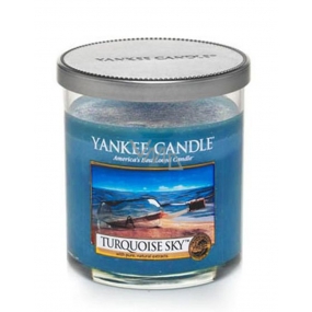 Yankee Candle Turquoise Sky - Tyrkysové neba vonná sviečka Décor malá 198 g