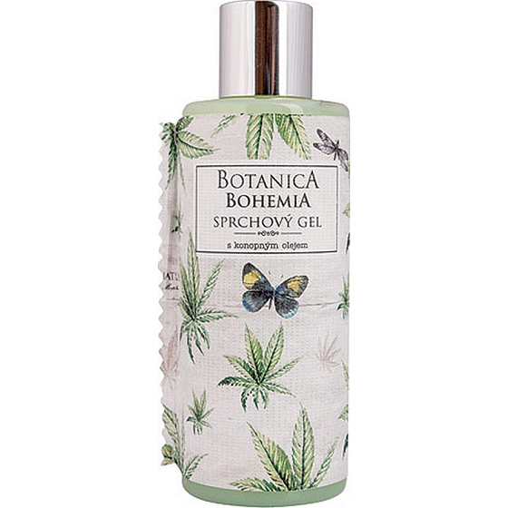 Bohemia Gifts Botanica Konopný olej krémový sprchový gél 200 ml