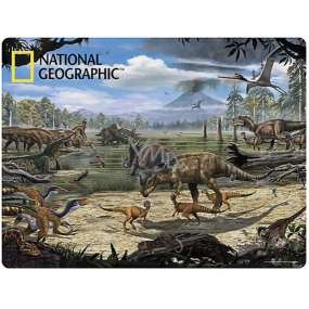 Prime3D pohľadnice - Dinosaurie močiar 16 x 12 cm
