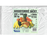 Impro Sáčok mikroténový v bloku 12my 300 x 500 mm 50 kusov