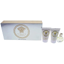 Versace Eros pour Femme toaletná voda pre ženy 5 ml + telové mlieko 25 ml + sprchový gél 25 ml, darčeková sada