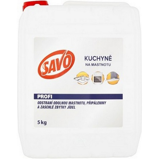 Savo Profi Kuchyňa na mastnotu tekutý čistič 5 kg