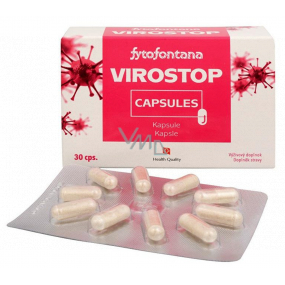 Fytofontana ViroStop kapsule prírodné bariéra proti vírusom a baktériám 30 kusov
