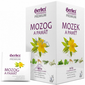 Herbex Mozog a pamäť bylinný čaj 20 x 1,5 g
