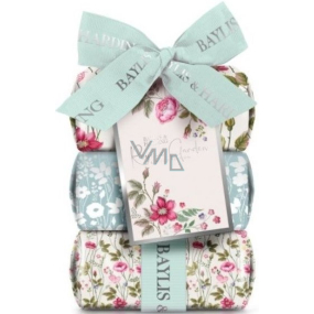 Baylis & Harding Kráľovská záhrada toaletné luxusné mydlo 3 x 100 g, kozmetická sada