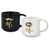 Nekupto Párové hrnčeky Mr. & Mrs. 2 x 350 ml